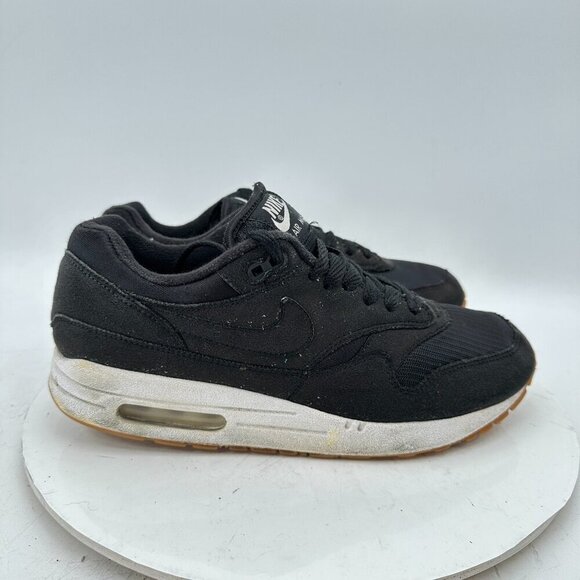 Nike ID Air Max 1 Women Size 10 CN9672-991 Black White Training Shoes - Picture 4 of 11